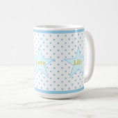 Mug Joie Amour Vie Étoiles (Devant droit)