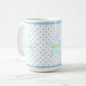 Mug Joie Amour Vie Étoiles (Devant gauche)