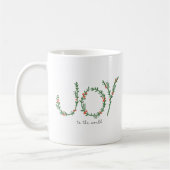 Mug Joie au monde de Noël Green Wreath & Berries (Gauche)
