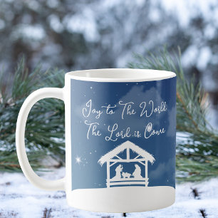 Mug Joie au monde Noël religieux Nativité