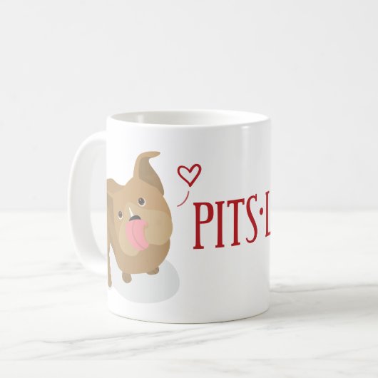 Mug Joie d'amour de mines (Devant gauche)