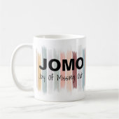 Mug Joie de JOMO de manquer des courses de pinceau (Gauche)