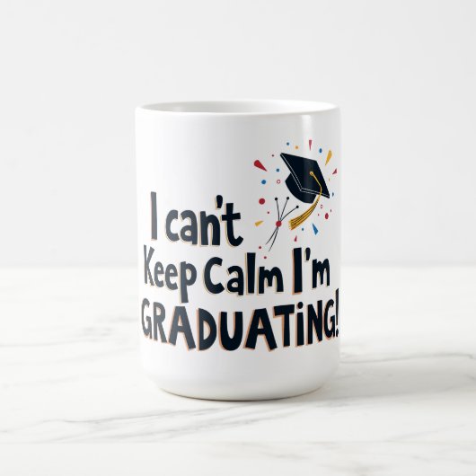 Mug Joie de la remise des diplômes (Centre)