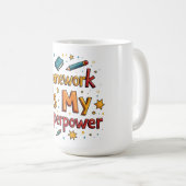 Mug Joie de l'étude -no1 (Devant droit)