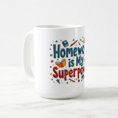 Mug Joie de l'étude -no2 (Devant gauche)