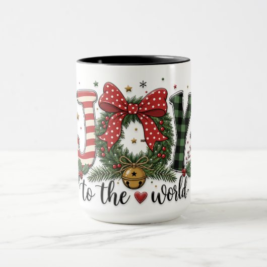 Mug Joie de Noël au Monde (Centre)