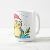Mug Joie de Noël de Pingouin (Devant droit)