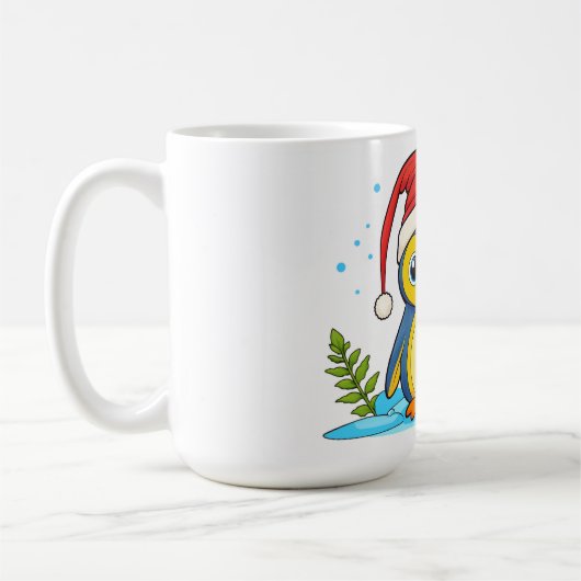 Mug Joie de Noël de Pingouin (Gauche)