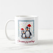 Mug Joie de Noël et câlins (Gauche)