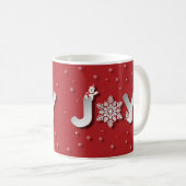 Mug JOIE DE RETOUR AVEC Pingouin & Ours Polaire (Devant droit)