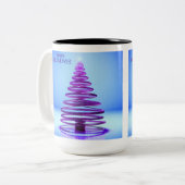 Mug Joie des Fêtes en Spirale (Devant gauche)