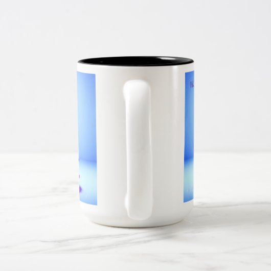 Mug Joie des Fêtes en Spirale (Poignée)