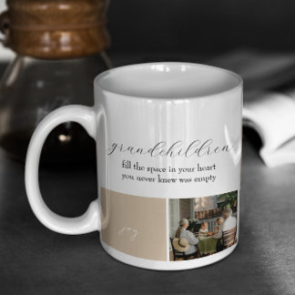 Mug Joie des petits-enfants | Collage de photos | Moch