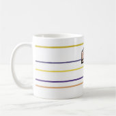 Mug Joie d'été de la baleine blanche (Gauche)