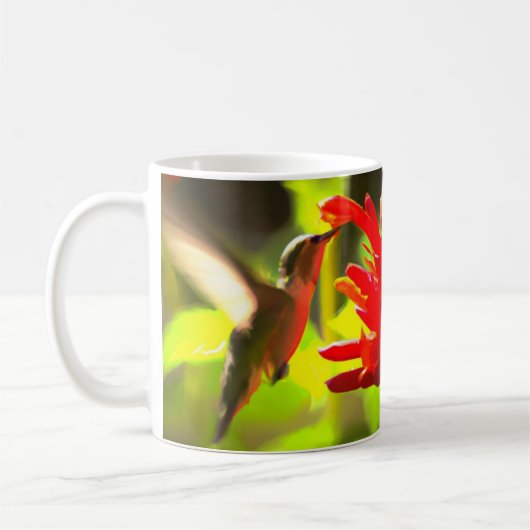Mug Joie estivale des colibris (Gauche)