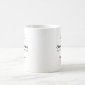 Mug Joie Éternelle Baptême JW avec Fleurs Roses (Centre)