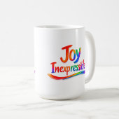 Mug JOIE INEXPRIMABLE -1 Pierre 1:8 (Devant droit)