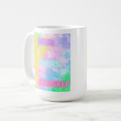 Mug Joie, Jésus, Les Autres, Toi-même (Devant gauche)