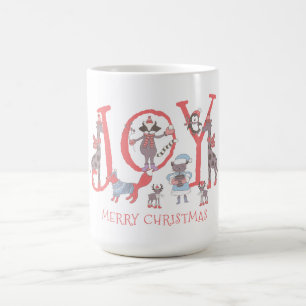 Mug Joie Joyeux Noël Animaux d'hiver