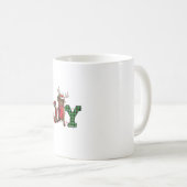 Mug Joie Noël Lumières Chesapeake Bay Retriever Dog (Devant droit)