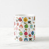 Mug Joie Noël, motif du bal de Noël (Centre)