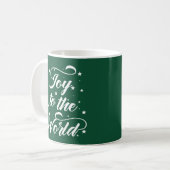 Mug joie pour le monde Noël (Devant gauche)