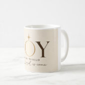 Mug JOIE POUR LE MONDE | Noël chrétien (Devant droit)