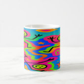 Mug Joie psychédélique - Bâton de danse Figure Arc-en- (Centre)