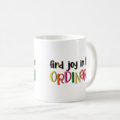 Mug Joies Ordinaires (Devant droit)