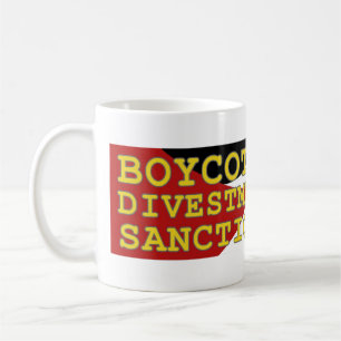 Mug Joignez l'appui Palestine de mouvement de BDS