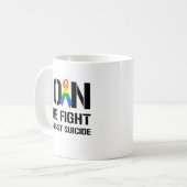 Mug Joignez le combat contre le suicide gai (Devant gauche)