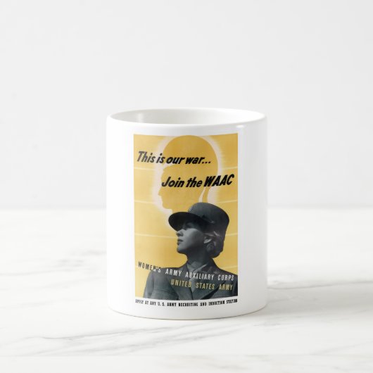 Mug Joignez le WAAC -- 2ÈME GUERRE MONDIALE (Centre)