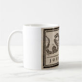 Mug Joignez ou mourez bande dessinée politique par (Gauche)