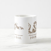 Mug Joignez ou mourez - libertaire (Centre)
