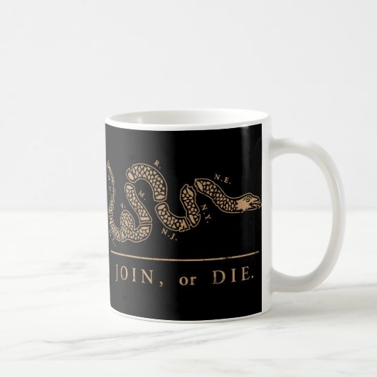 Mug Joignez ou mourez - libertaire (Droite)
