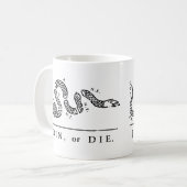 Mug Joignez ou mourez - libertaire (Devant gauche)