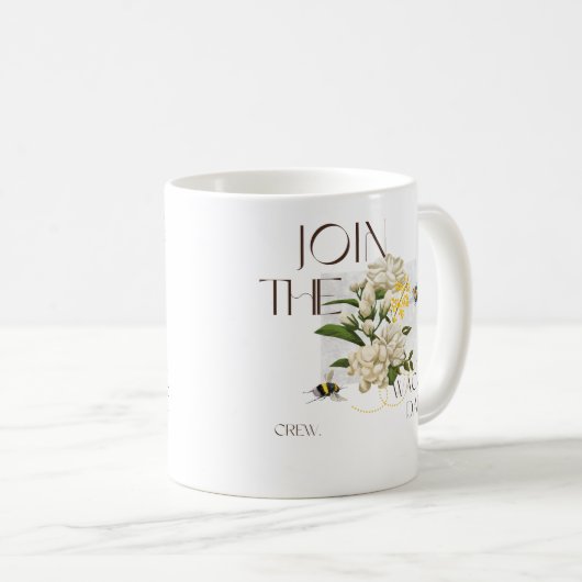Mug Join Waggle Dance Crew for Mindfulness gift  (Devant droit)