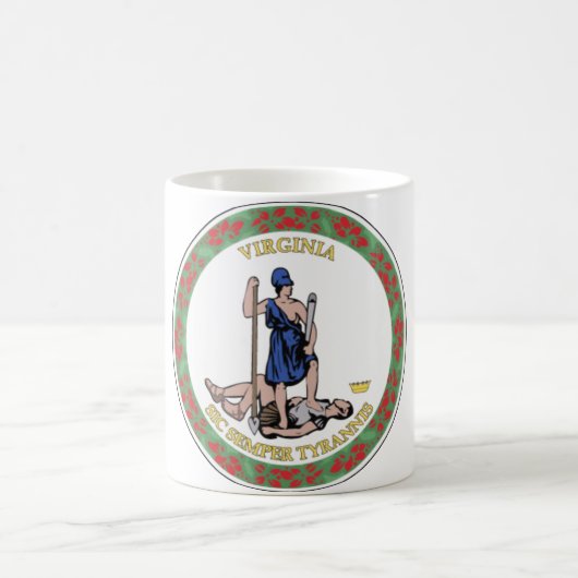 Mug Joint d'état de la Virginie (Centre)