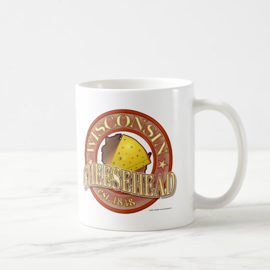 Mug Joint du Wisconsin Cheesehead (Droite)