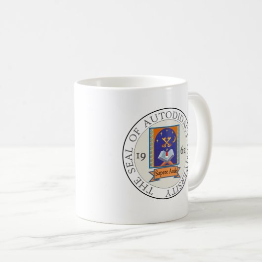 Mug Joint d'université d'autodidacte (Devant droit)