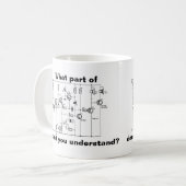 Mug Jokester de schéma (Devant gauche)