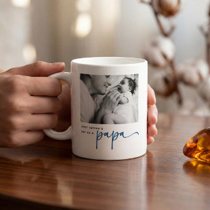 Mug Joli 1er collage de photos pour la fête des pères,