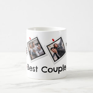 Mug Joli 4 photo Meilleur Couples photos personnalisée