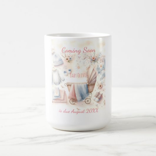 Mug Joli à venir faire-part Invitation (Centre)