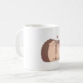 Mug Joli Accrocher Hérisson En Amour (Devant gauche)