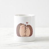Mug Joli Accrocher Hérisson En Amour (Centre)