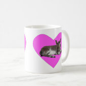Mug Joli âne chocolat bébé poulain dormant (Devant droit)