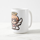 Mug Joli ange caricature (Devant droit)