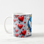 Mug Joli ange de la Saint-Valentin (Gauche)
