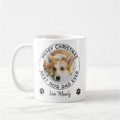 Mug Joli animal de compagnie photo Chien papa (Gauche)